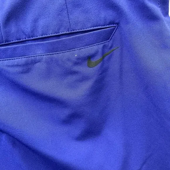 Nike Golf Shorts Mens 35 Dri-Fit Modern Fit Chino Stretch Navy Blue New NWT - Picture 4 of 16